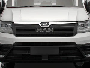 MAN TGE Panel Van L3H2 HQ Interior 2023 3D Model