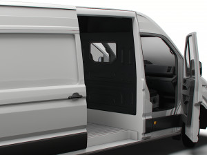 MAN TGE Panel Van L3H2 HQ Interior 2023 3D Модель