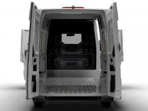 MAN TGE Panel Van L3H2 HQ Interior 2023 3D Model