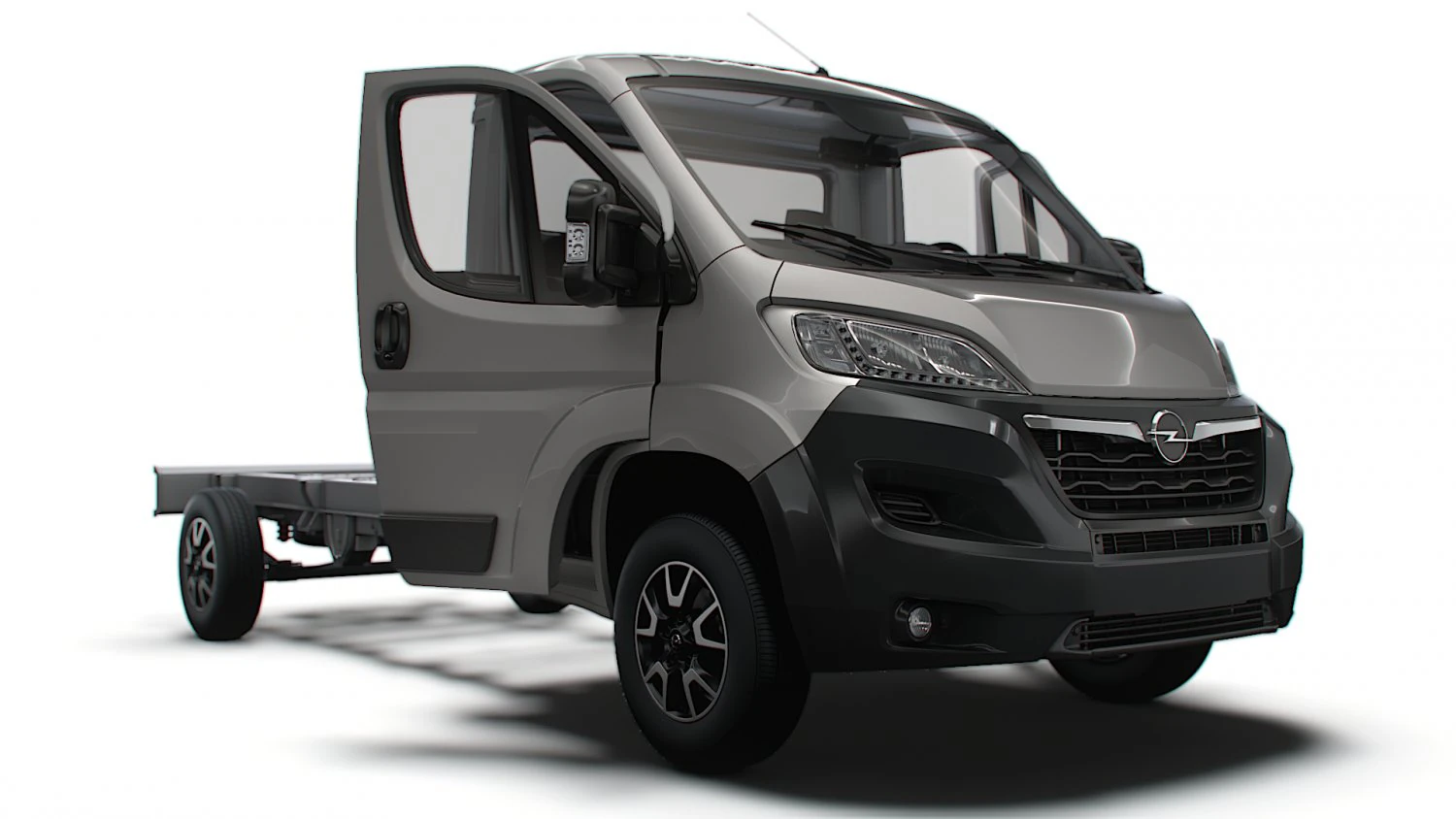Opel Movano Chassis Truck SCab 4035WB HQInterior 2023 3D Model .c4d .max .obj .3ds .fbx .stl .blend 