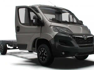 Opel Movano Chassis Caminh&atilde;o SCab 4035WB HQInterior 2023 Modelo 3D