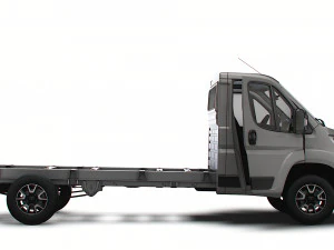 Opel Movano Chassis Truck SCab 4035WB HQInterior 2023 3D Model