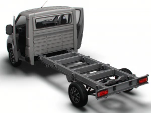 Opel Movano Chassis Truck SCab 4035WB HQInterior 2023 3D Model