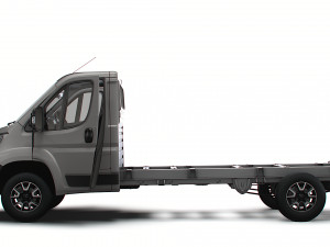 Opel Movano Chassis Truck SCab 4035WB HQInterior 2023 3D 모델