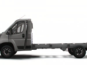 Opel Movano Chassis Truck SCab 4035WB HQInterior 2023 3D Model