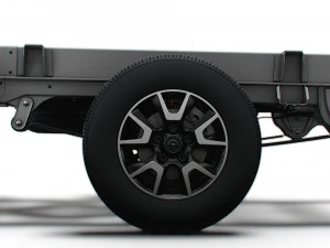 Opel Movano Chassis Truck SCab 4035WB HQInterior 2023 3D Model