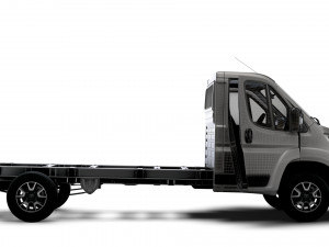 Opel Movano Chassis Truck SCab 4035WB HQInterior 2023 3D 모델