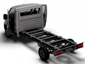 Opel Movano Chassis Truck SCab 4035WB HQInterior 2023 3D Model