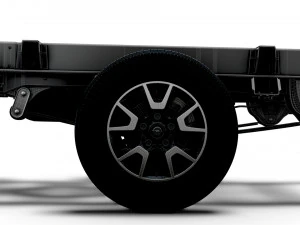 Opel Movano Chassis Truck SCab 4035WB HQInterior 2023 3D Model