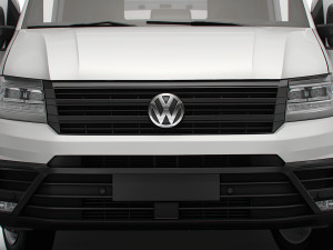 VW Crafter Panel Van L3H2 HQ Interior 2023 3D Model