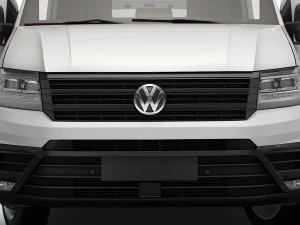 VW Crafter Panel Van L3H2 HQ Interior 2023 3D Model