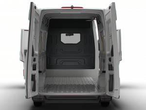 VW Crafter Panel Van L3H2 HQ Interior 2023 3D Model