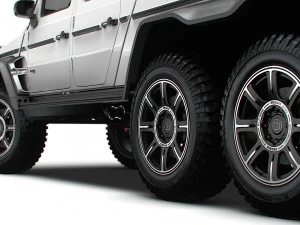 Brabus XLP 800 6x6 Adventure 2023 3D Model