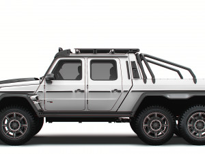 Brabus XLP 800 6x6 Adventure 2023 Model 3D