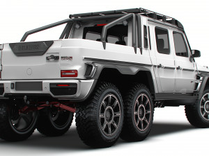 Brabus XLP 800 6x6 Adventure 2023 Model 3D