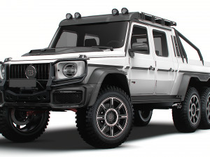 Brabus XLP 800 6x6 Adventure 2023 Model 3D