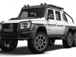 Brabus XLP 800 6x6 Adventure 2023 3D Model