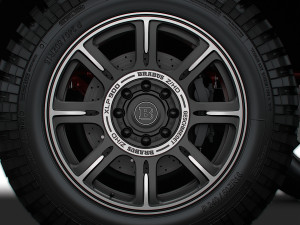 Brabus XLP 800 6x6 Adventure 2023 Model 3D