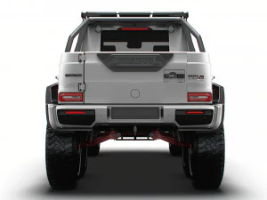 Brabus XLP 800 6x6 Adventure 2023 3D Model