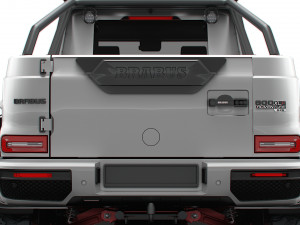 Brabus XLP 800 6x6 Adventure 2023 Model 3D