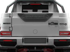 Brabus XLP 800 6x6 Adventure 2023 3D Model