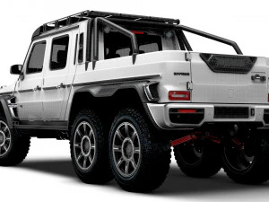 Brabus XLP 800 6x6 Adventure 2023 3D Model