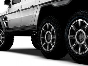 Brabus XLP 800 6x6 Adventure 2023 Model 3D