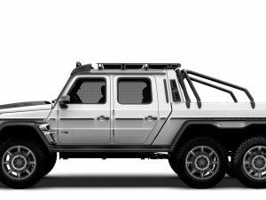 Brabus XLP 800 6x6 Adventure 2023 Model 3D