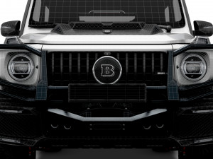 Brabus XLP 800 6x6 Adventure 2023 Model 3D