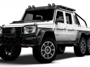 Brabus XLP 800 6x6 Adventure 2023 Model 3D
