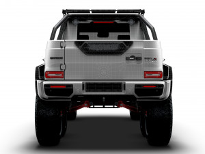 Brabus XLP 800 6x6 Adventure 2023 Model 3D