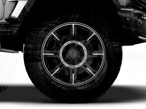 Brabus XLP 800 6x6 Adventure 2023 3D Model