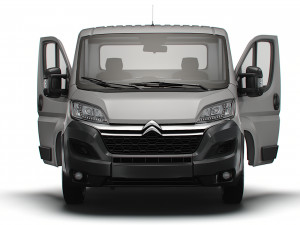 Citroen Jumper 3540 L4 PlatformCab HQInterior 2023 3D Model