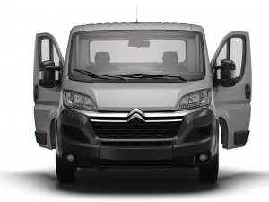 Citroen Jumper 3540 L4 PlataformaCab HQInterior 2023 Modelo 3D