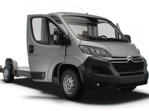 Citroen Jumper 3540 L4 PlatformCab HQInterior 2023 Modèle 3D