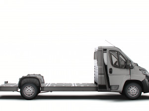Citroen Jumper 3540 L4 PlatformCab HQInterior 2023 Modèle 3D
