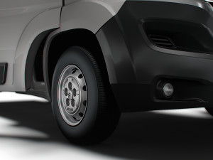 Citroen Jumper 3540 L4 PlatformCab HQInterior 2023 Modèle 3D