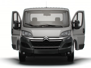Citroen Jumper 3540 L4 PlatformCab HQInterior 2023 Modèle 3D