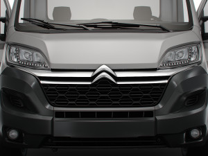 Citroen Jumper 3540 L4 PlatformCab HQInterior 2023 Modèle 3D