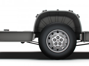 Citroen Jumper 3540 L4 PlatformCab HQInterior 2023 Modèle 3D