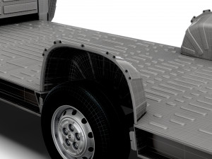 Citroen Jumper 3540 L4 PlatformCab HQInterior 2023 Modèle 3D