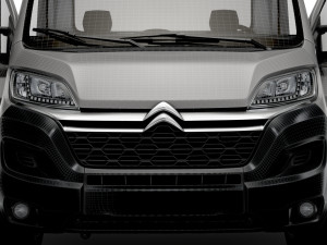 Citroen Jumper 3540 L4 PlatformCab HQInterior 2023 Modèle 3D