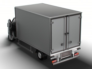 Citroen Jumper Box HQInterior 4300WB 2023 3D Model