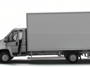 Citroen Jumper Box HQInterior 4300WB 2023 3D Model
