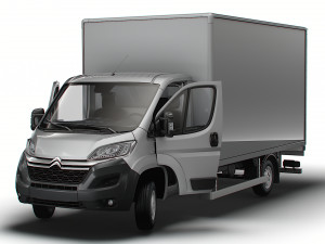 Citroen Jumper Box HQInterior 4300WB 2023 3D Model