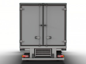 Citroen Jumper Box HQInterior 4300WB 2023 3D Model