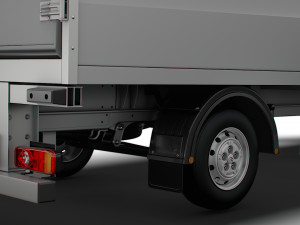 Citroen Jumper Box HQInterior 4300WB 2023 3D Model