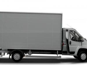 Citroen Jumper Box HQInterior 4300WB 2023 3D Model