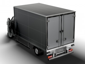 Citroen Jumper Box HQInterior 4300WB 2023 3D Model