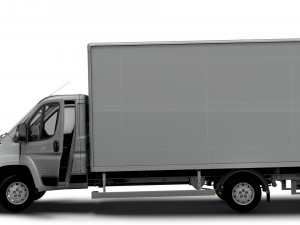 Citroen Jumper Box HQInterior 4300WB 2023 3D Model
